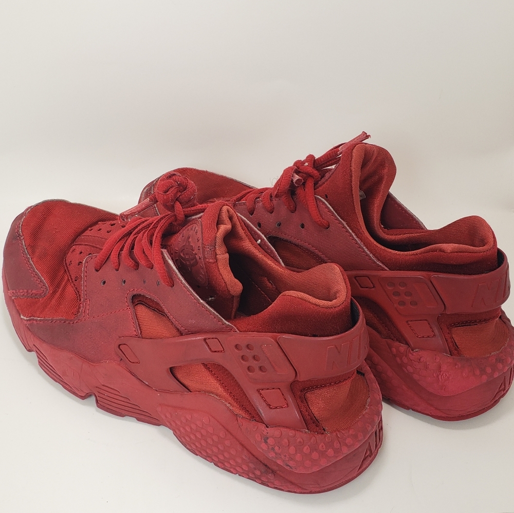 Red Huarache Sneakers